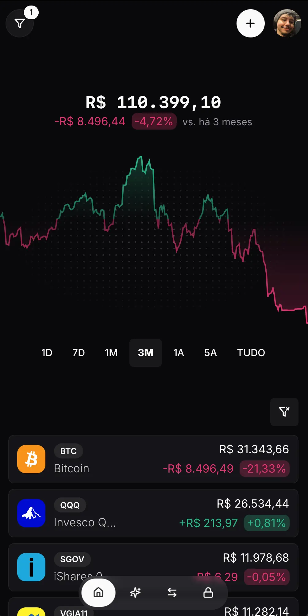 Preview mobile do Valoriza